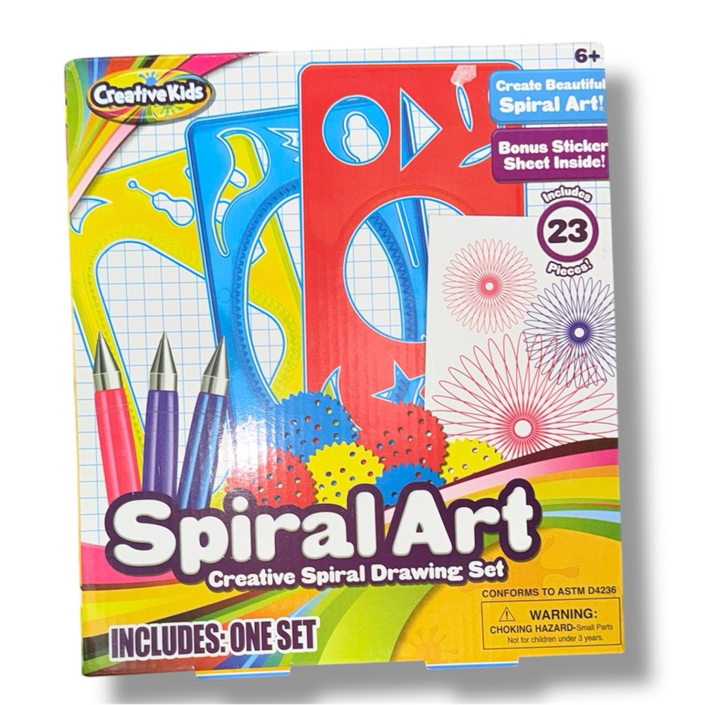 Spiral Art Drawing Set - NEW